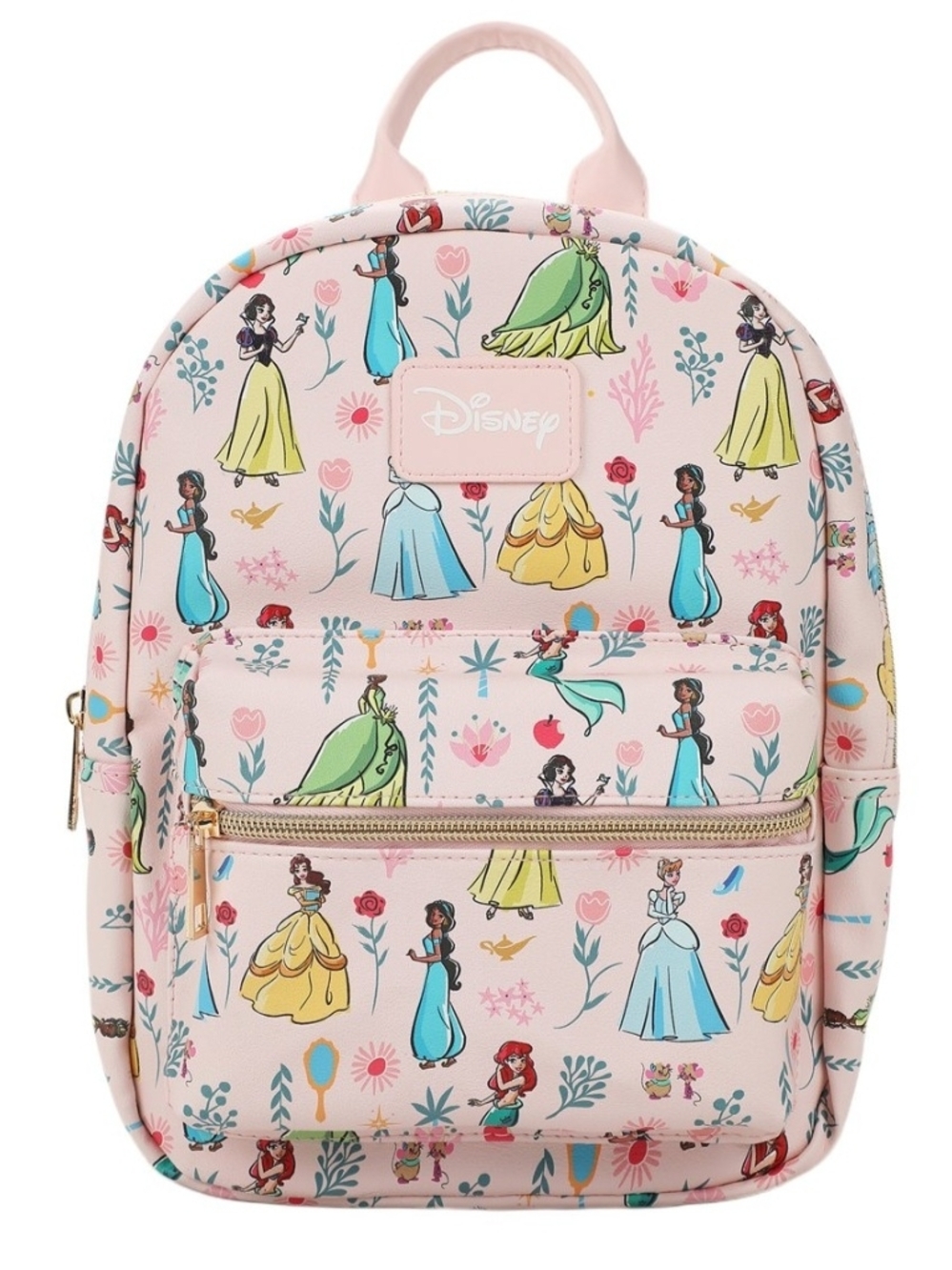 Disney Pink Princess Print Mini Backpack